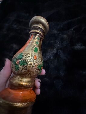 Vintage Italian Florentine Made In ITALY Salt  Shaker Grinder MCm Art deco